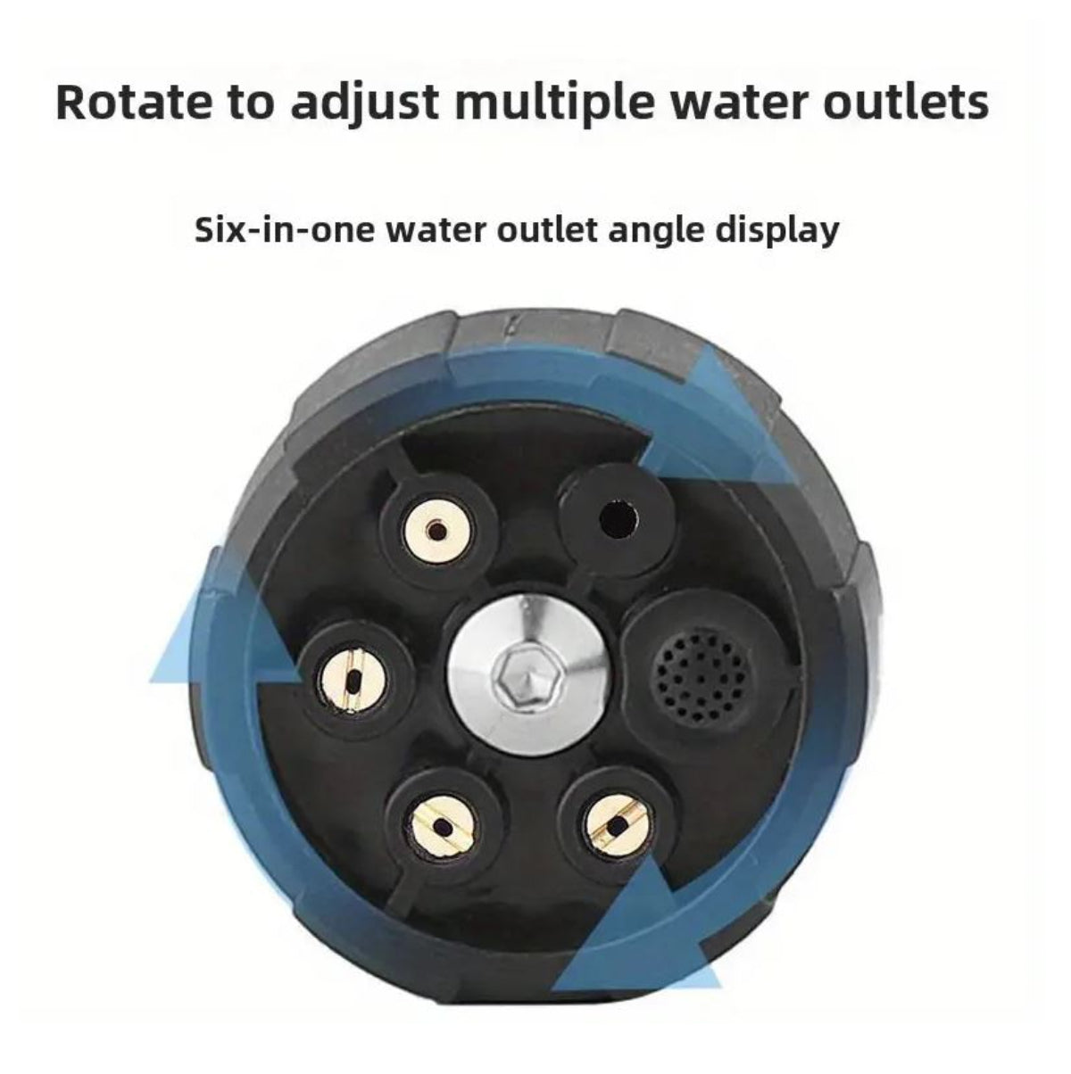 Cabeza Boquilla para Hidrolavadora 6en 1