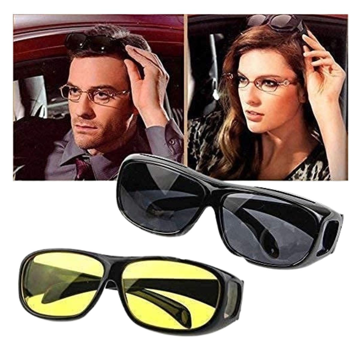 Gafas Hd Vision Filtro Uv Dia y Noche