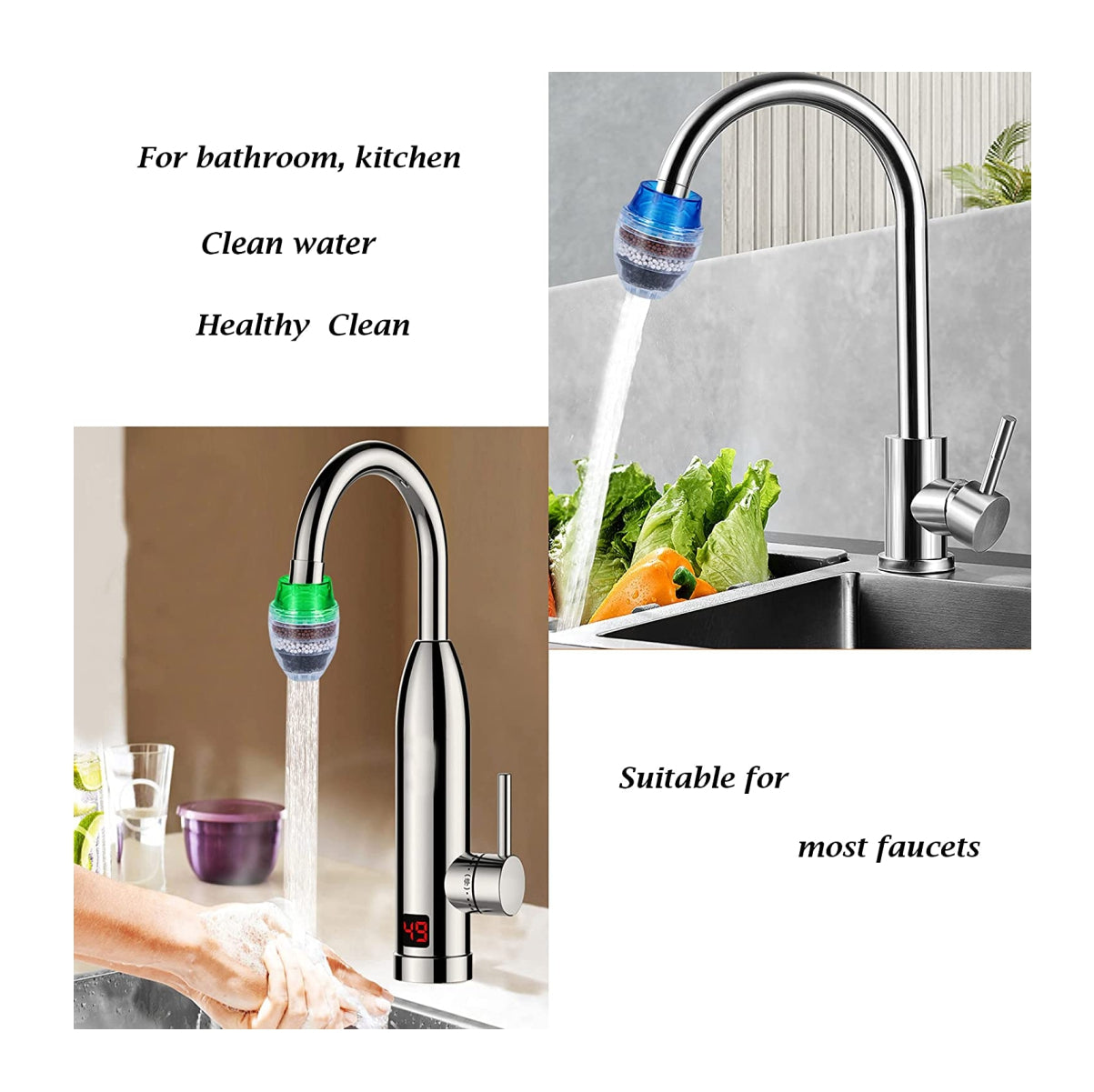 Filtro grifo Purificador Agua 3 Niveles