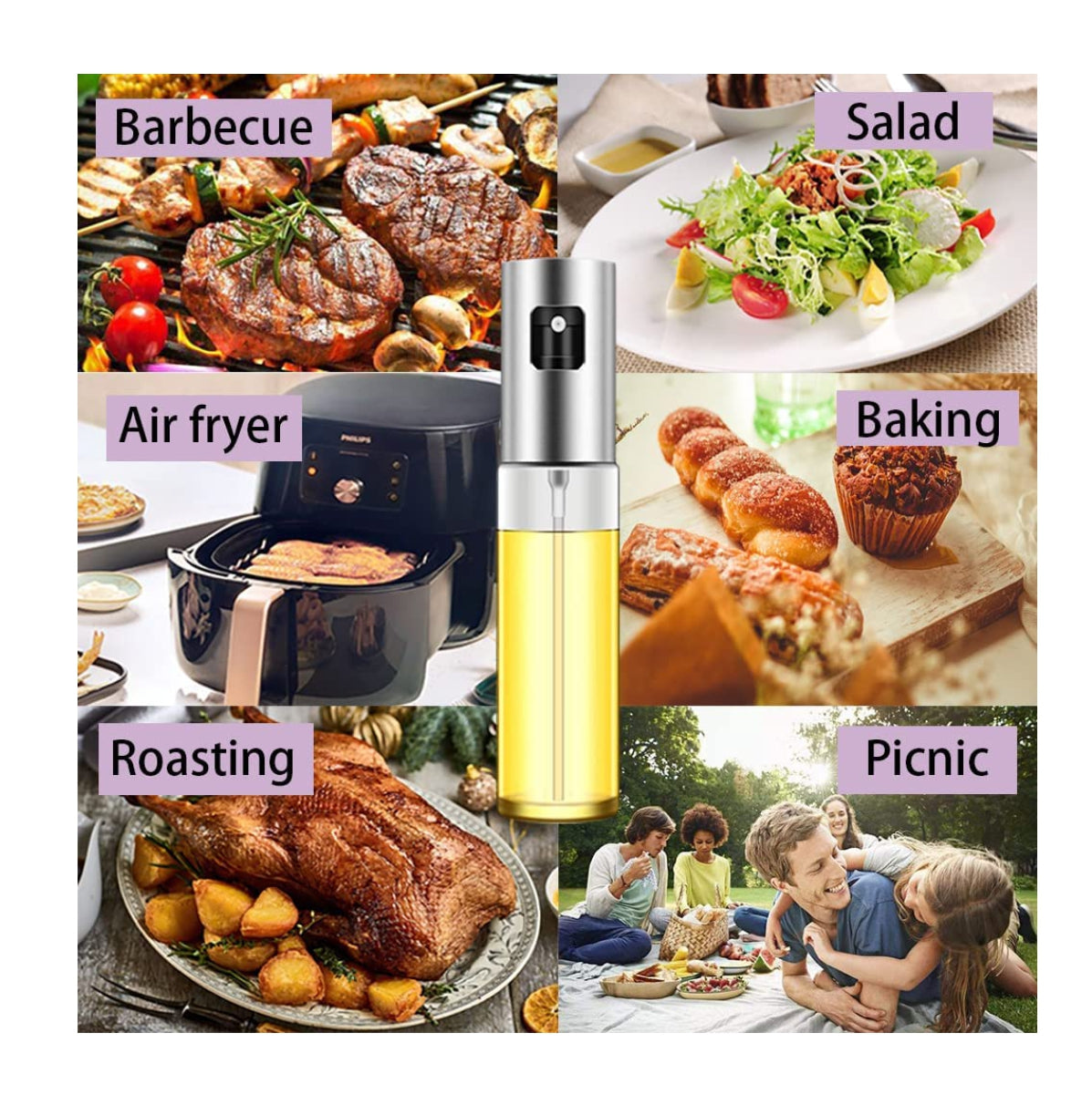 Pulverizador Spray Atomizador Aceite