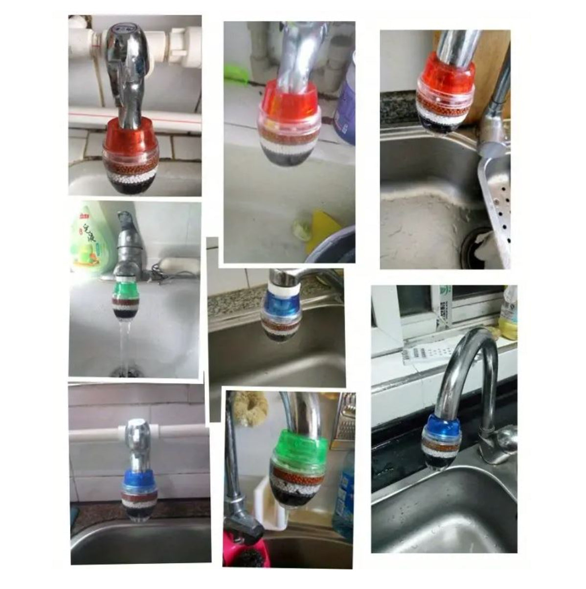 Filtro grifo Purificador Agua 3 Niveles