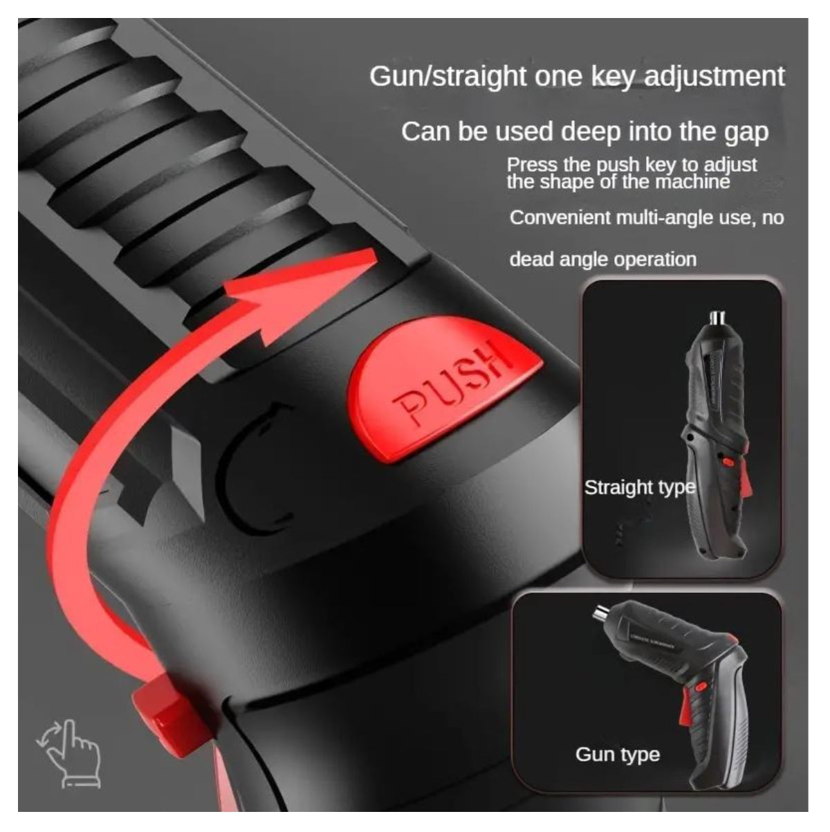 Destornillador Atornillador 47PZ Estuche